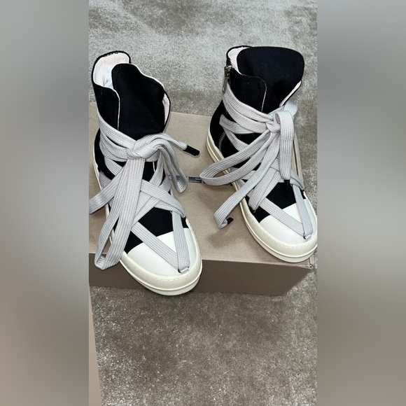 rick owens high ramones jumbo lace Rick Owens Jumbo Lace Padded